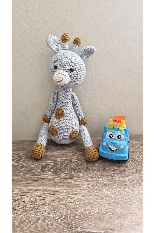 Amigurimi Sevimli El Örgüsü Mavi Koala – Doğal, El Yapımı Ve Çocuk Dostu Oyuncak - 1