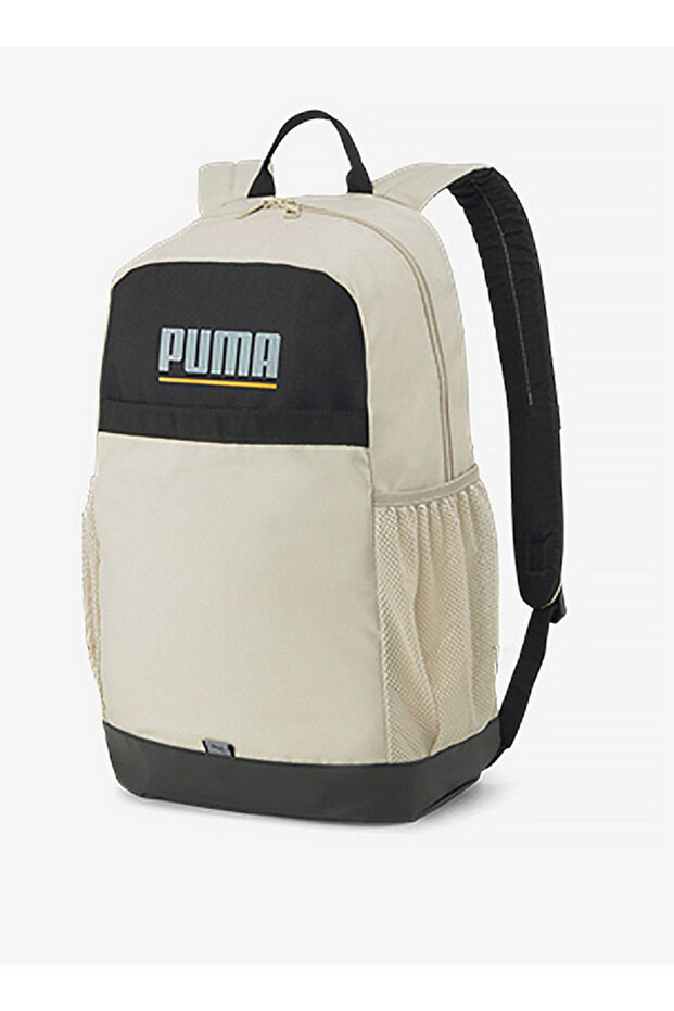 Logo Print Backpack with Adjustable Shoulder Straps and Zip Closure - W 31 x H 47 x D 17 cm - 1