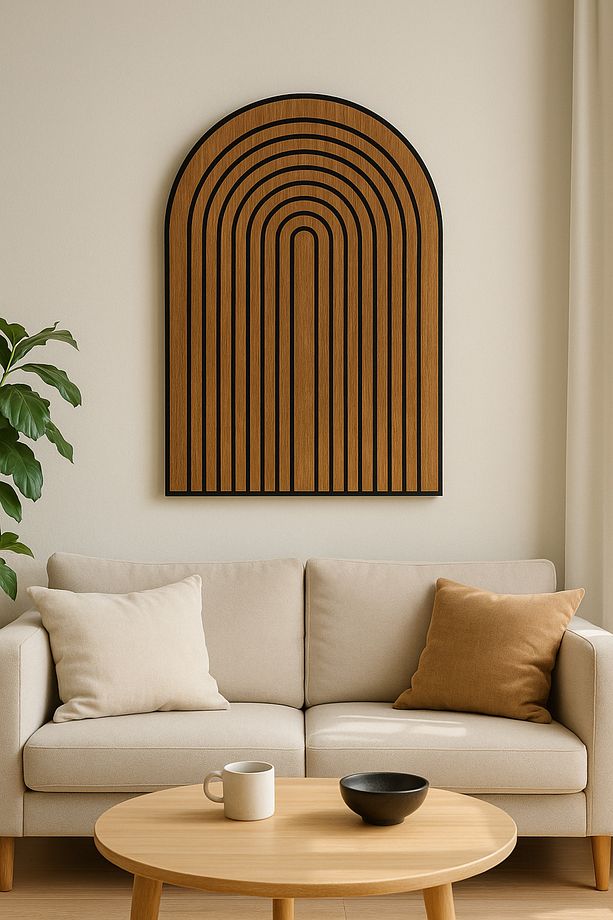 Armoni Elit Modern Stil CNC İşlemeli Ahşap - 2