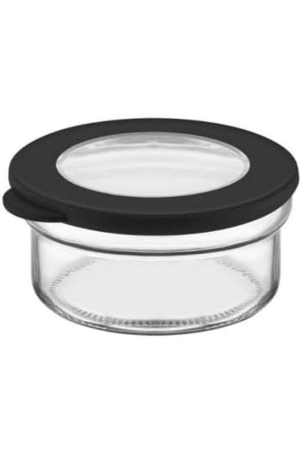 Mithra Life 4 Adet 415 ml Silikon Kapak Cam Kahvaltı Seti Saklama Kabı Mit1086 - 3