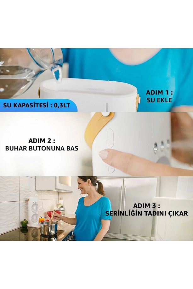 Yeni Model Taşınabilir Klima Sulu Klima ve Buzlu Serinletici Vantilatör - 5