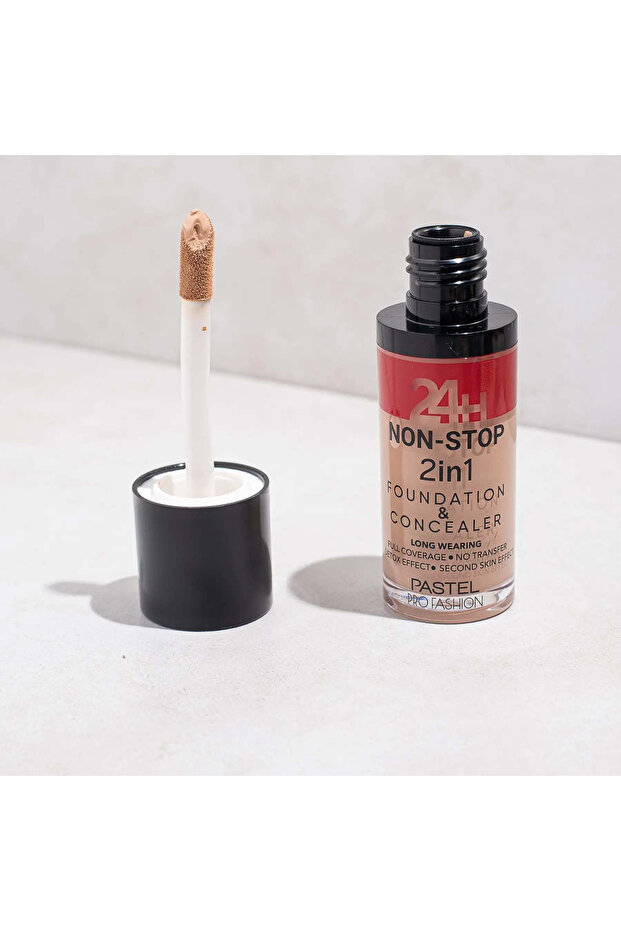 Pastel 24H Non Stop 2-in-1 Foundation and Concealer