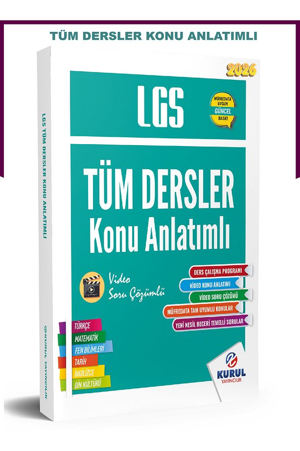 2026 8.sınıf Lgs Konu Anlatımlı Tüm Dersler Tek Kitap - 3