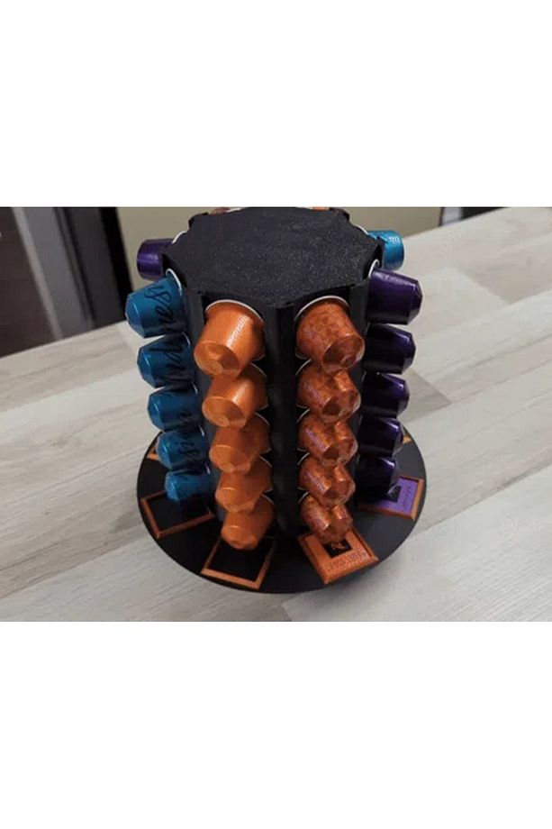 Standart Kapsül 8 Bölmeli Nespresso Kahve Standı - 3