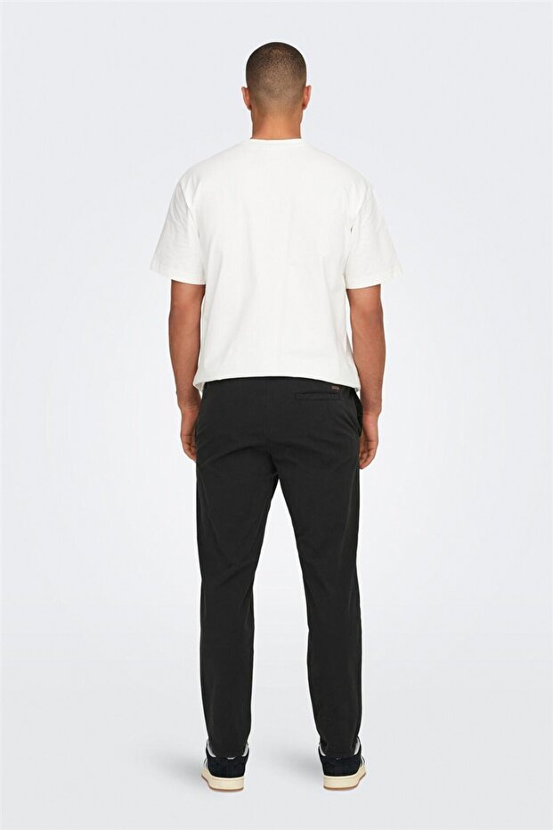 ONSLINUS TAPER 0183 PANT NOOS Erkek Siyah Pantolon - 22029765 - 4