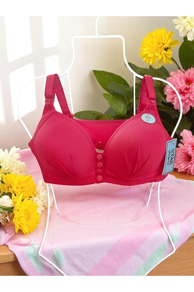 Front Buttoned Bra - 2