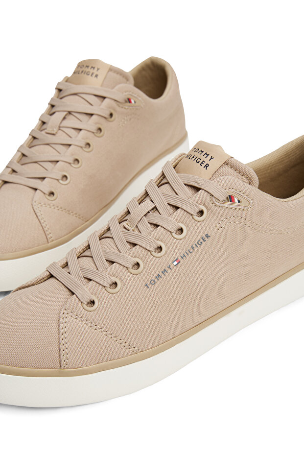 Men Beige Th Hi Vulc Low Core Sneakers - 6