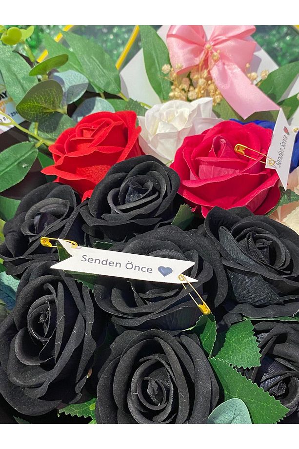Senden Önce-Senden Sonra Yapay Gül Buketi - 4