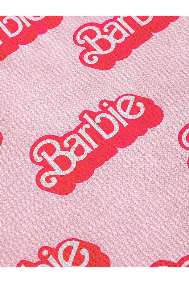 Barbie Baskılı Tek Kişilik Pike Seti - 6