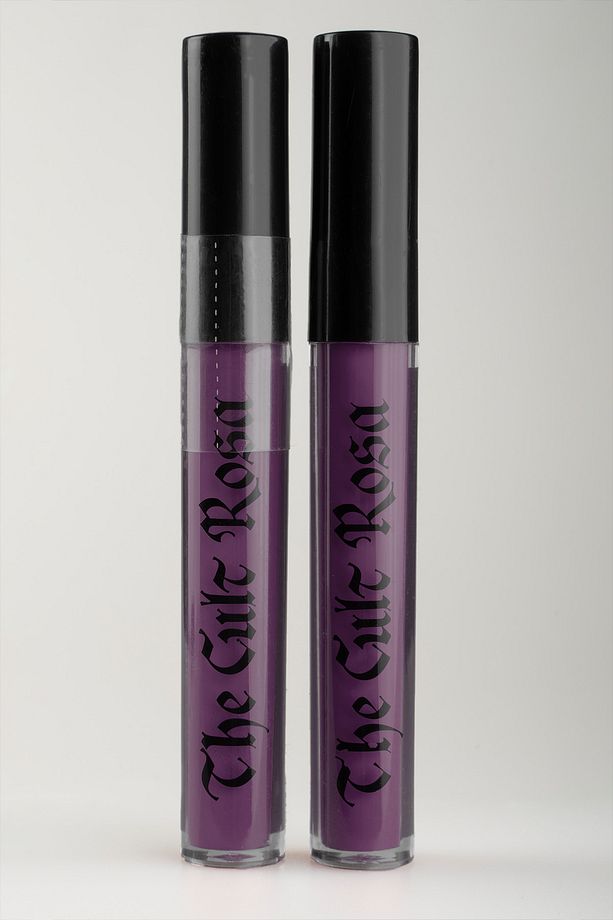 Decadence - Liplaster - Matte Deep Purple Vegan Liquid Lipstick - 3ML - 4