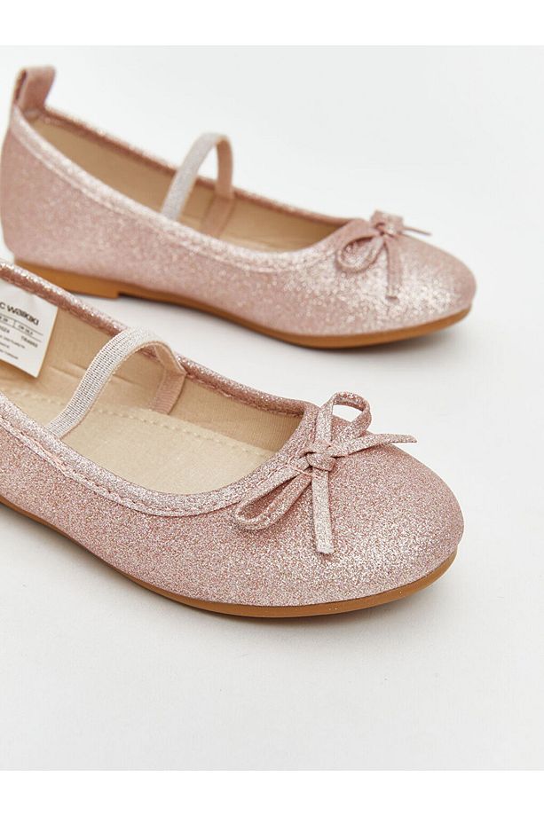 LCW STEPS Pembe Fiyonk Detaylı Kız Çocuk Babet - 3