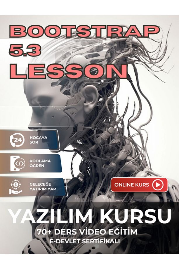 Sertifikalı Online KODLAMA Yazılım Eğitimi PROGRAMLAMA Kursu - 5