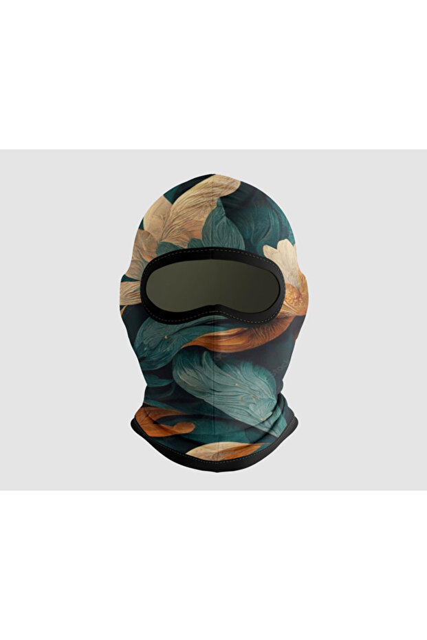 Outdoor Wind and Antiallergic Face Protection for Biker and Couriers Biker Mask with Balaklava Pattern