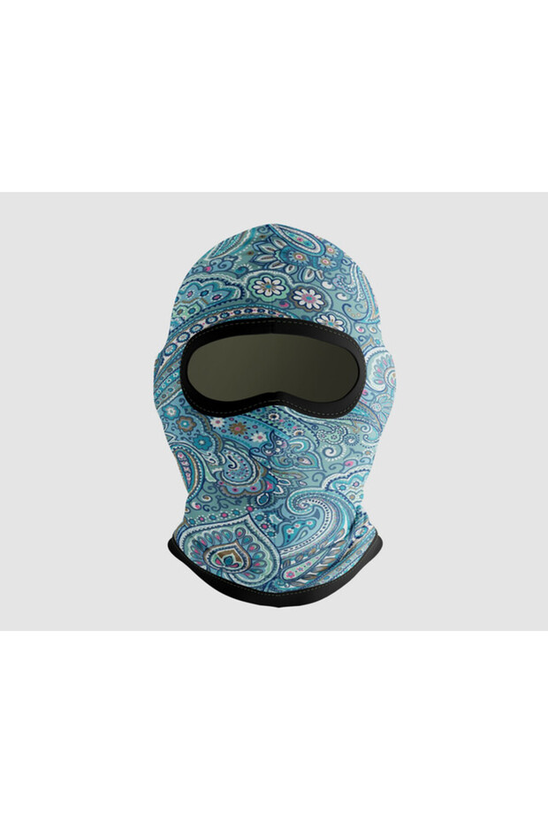 Outdoor Wind and Antiallergic Face Protection for Biker and Couriers Biker Mask with Balaklava Pattern