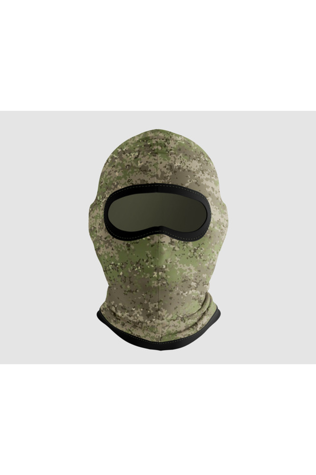 Outdoor Wind and Antiallergic Face Protection for Biker and Couriers Biker Mask with Balaklava Pattern