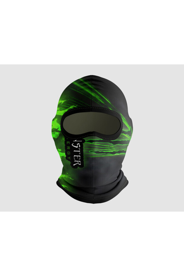 Outdoor Wind and Antiallergic Face Protection for Biker and Couriers Biker Mask with Balaklava Pattern