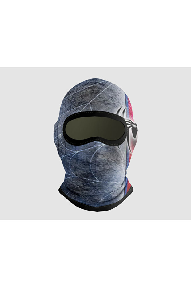 Outdoor Wind and Antiallergic Face Protection for Biker and Couriers Biker Mask with Balaklava Pattern