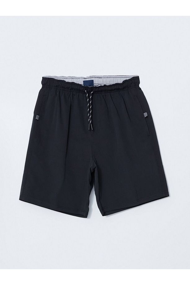 LCWAIKIKI Classic Diz Hizası Boy Basic Erkek Deniz Şortu - 5