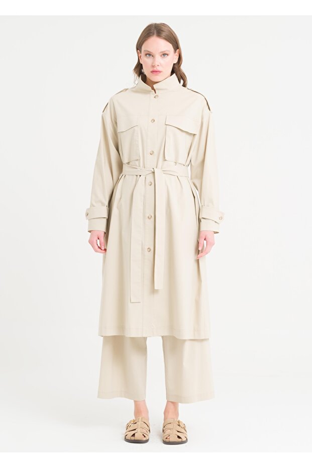 Hakim Yaka Apoletli Kap - 4