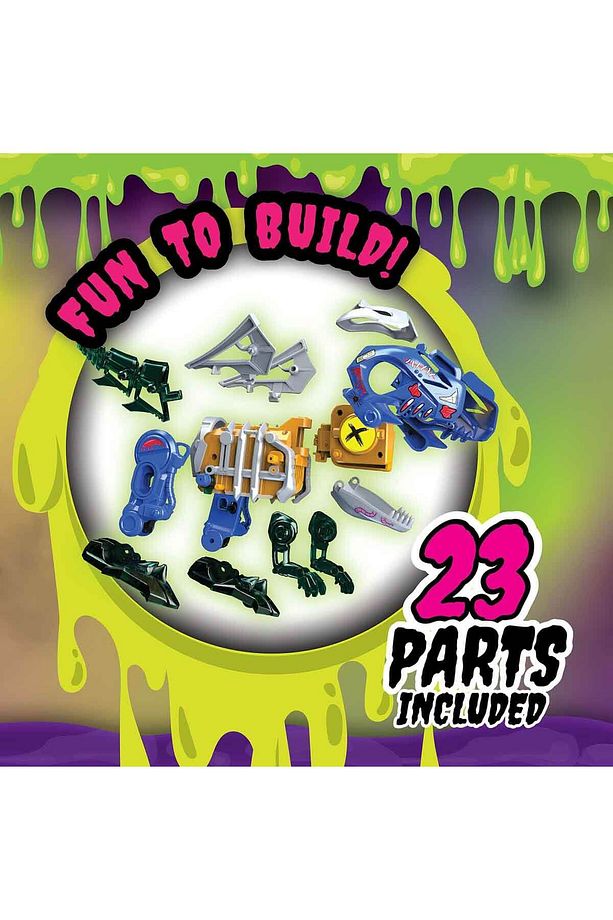 Sesli ve Işıklı Biopod Zombies Inmotion Hareketli Dinozor Robot S4 - 4