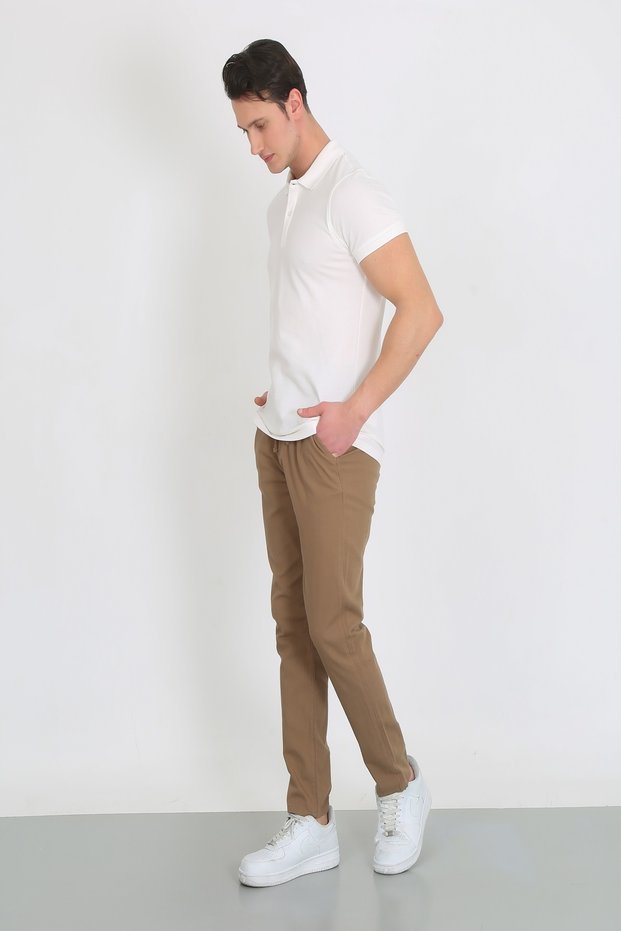 Men's Twister Jeans Summer 98% Cotton Regular Waist Side Pocket Special Woven Lycra Jogger Pants
