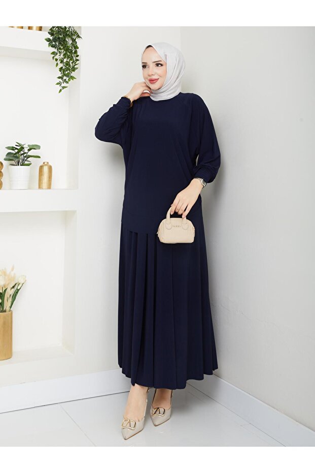 We Have Arrived Our Tunik Oval Cut Skirt Suit with the Most Beautiful Colors