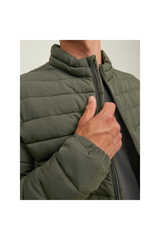 سترة موسمية بلون سادة - 4