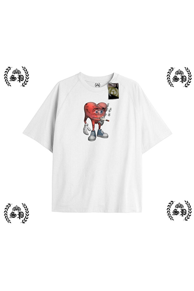 Y2K Funny Printed White T-Shirt