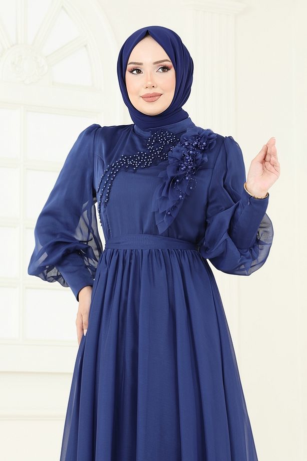 İnci Detay Janjan Abiye 8000AB368 Laci - 4