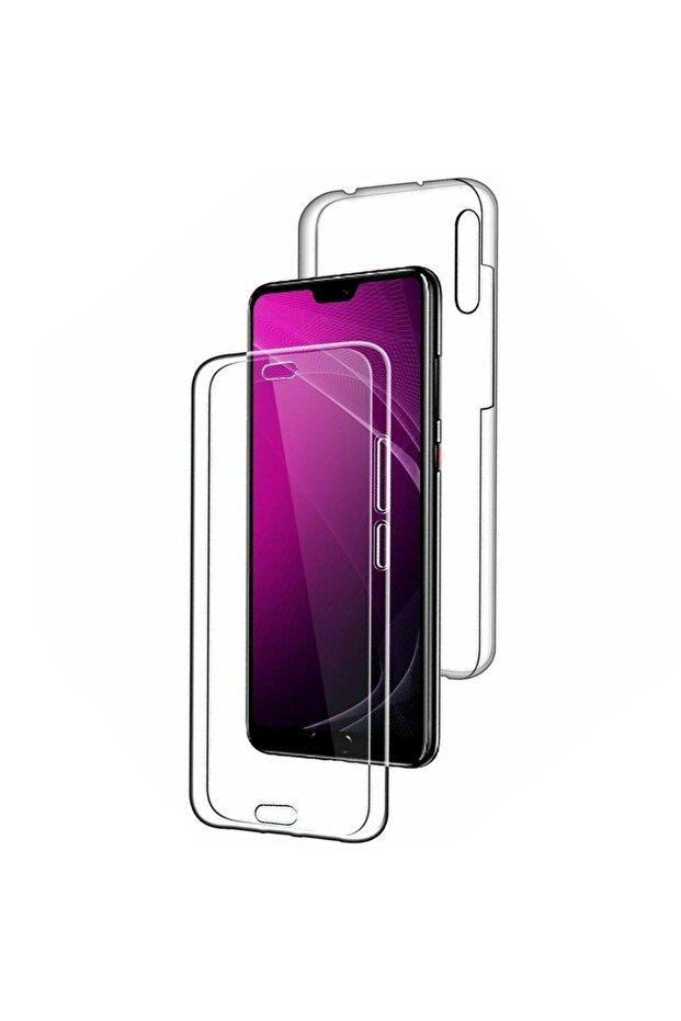 Full TPU 360° case (front + back) for Huawei P Smart (2019), Transparent - 5