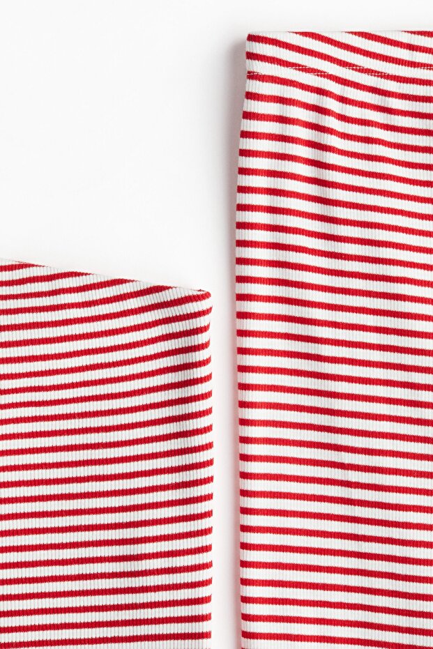 2 Parçalı Ribanalı Üst ve Pantolon Set - 6