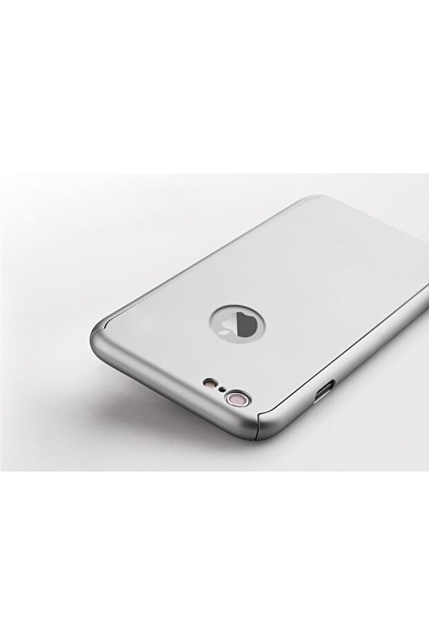 IPAKY Gentleman Style Case - Full Protection360 Cut Out - Iphone 7 (Silver) - 4