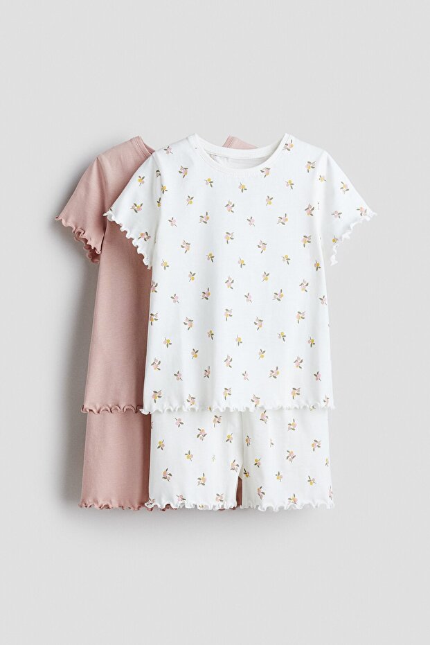 2'li Pamuklu Pijama Takımı - 1