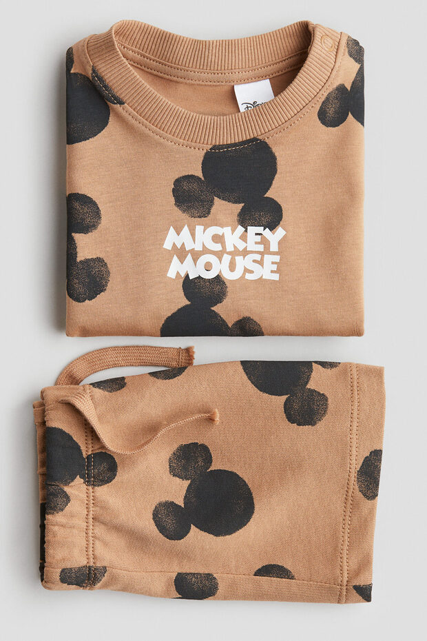 2 Parçalı Pamuklu Jarse Set - 2