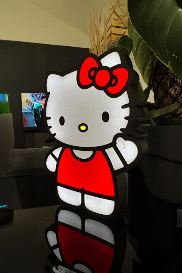 Hello Kitty Tasarımlı Gece Lambası - 2