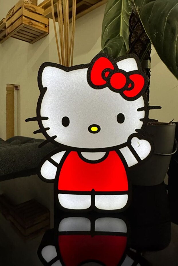 Hello Kitty Tasarımlı Gece Lambası - 1