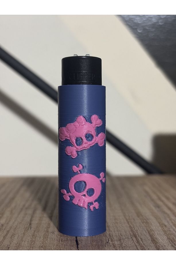 Pembe KuruKafa Clipper Çakmak - 2