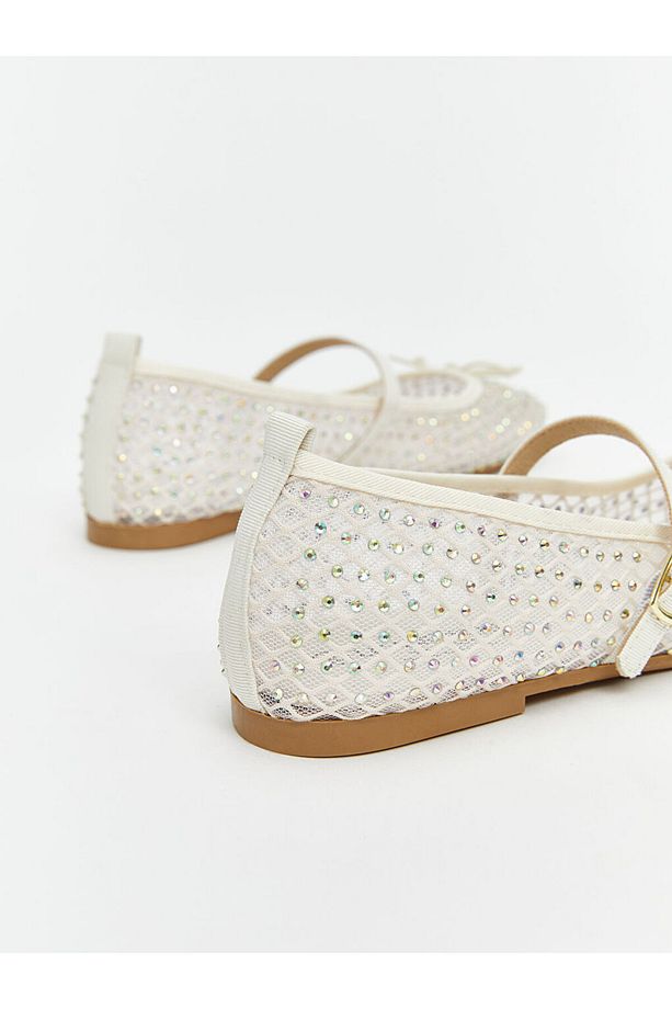 LCW STEPS Ekru Fiyonk Detaylı Kadın Babet - 5
