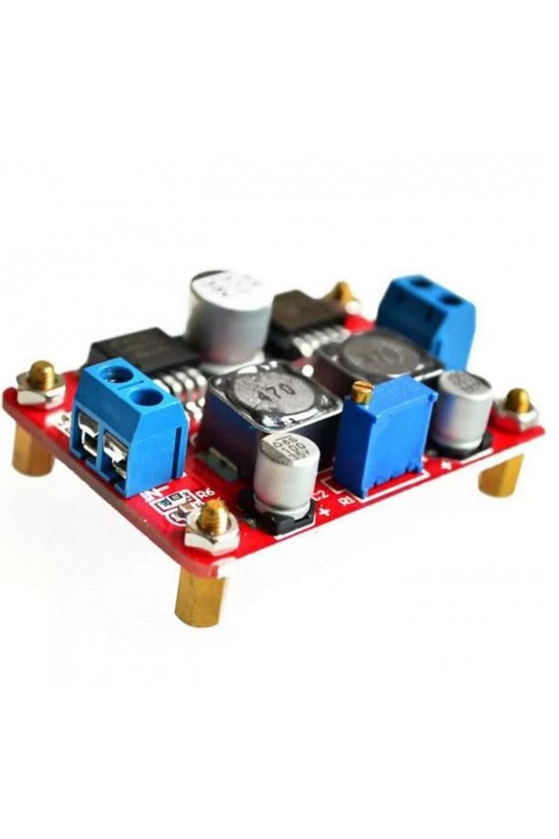 LM2577S LM2596S DC DC Voltaj Yükseltici ve Düşürücü Regülatör Kartı - 2