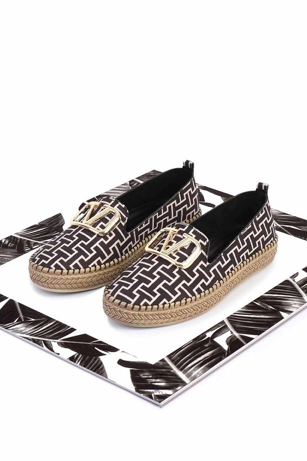 Siyah Kadın Espadril K01309600604 - 2