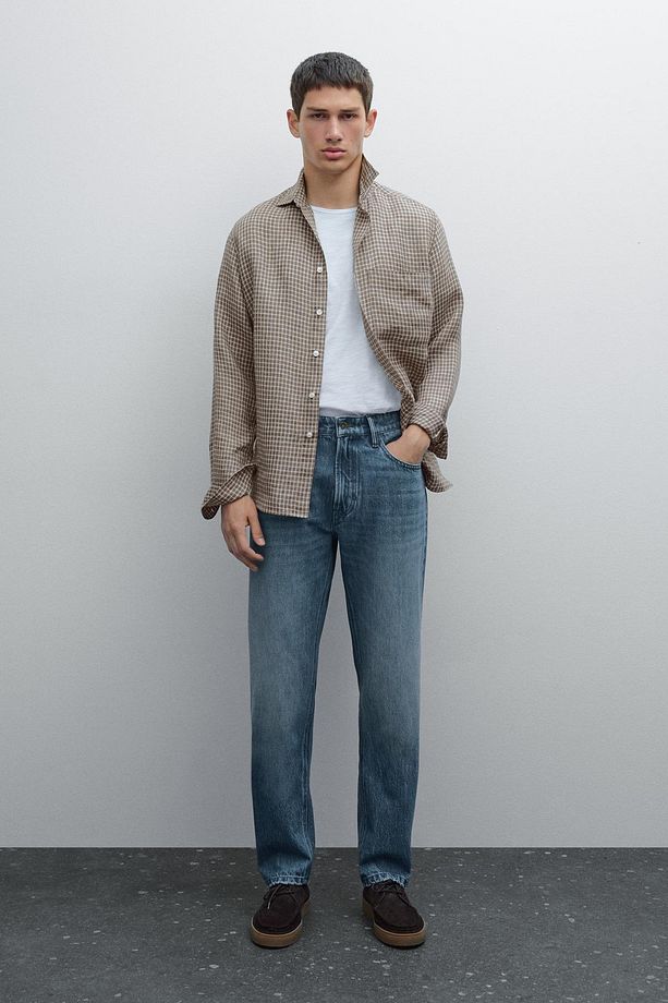 Tapered fit jean - 1