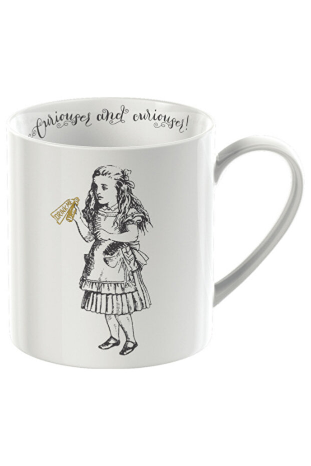 x V&A Alice in Wonderland 350ml Porselen Kupa - 1