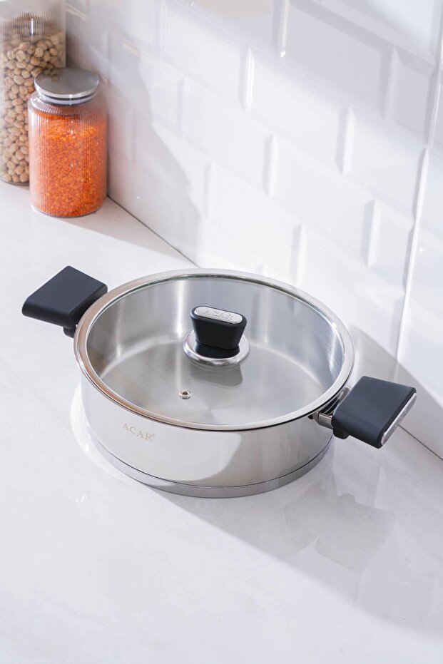 Orkide 16 Parça Çelik Tencere Seti - 3