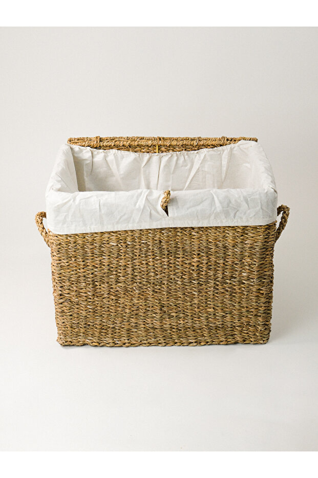 Herme Hasır Sandık / Sepet (55 CM) - 3