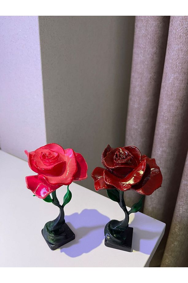 masanızı Güzelleştircek Dekoratif Gül - 3