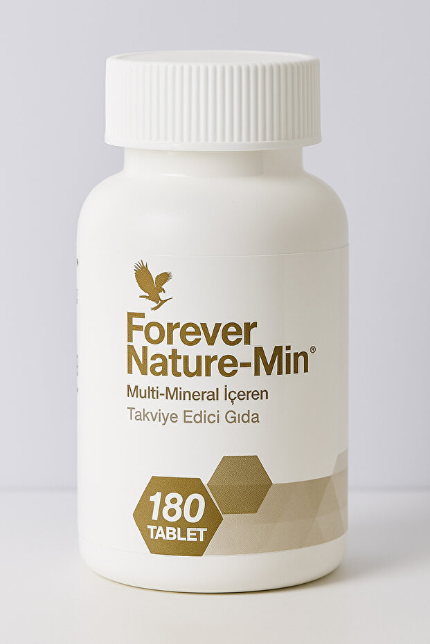 Forever Nature-Min 180 Tablets - Multi Mineral Containing Food Supplement