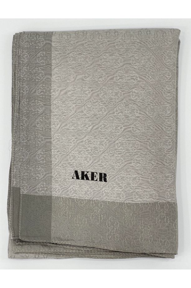 monogram jakarlı şal - 1