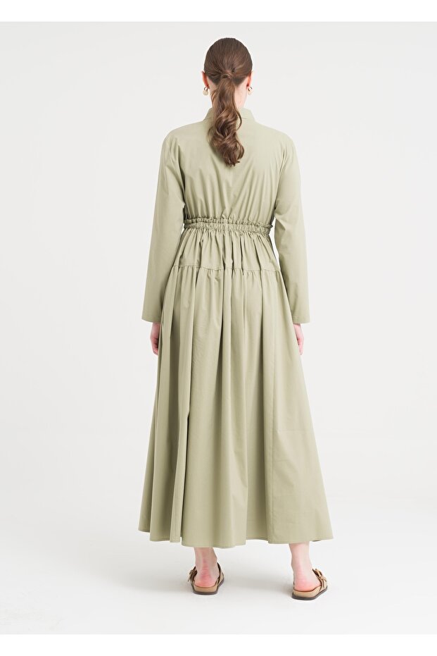 Beli Lastikli Elbise - 2