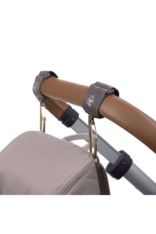 خطاف لعربة الأطفال أنثراسيت - 4