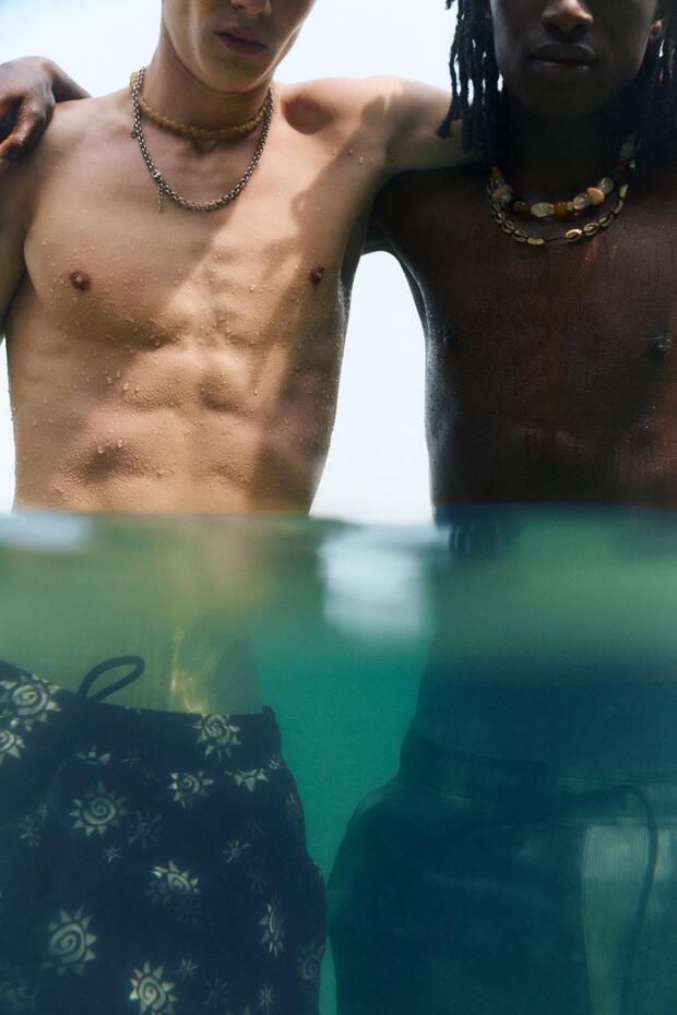 Güneş desenli mayo - 1